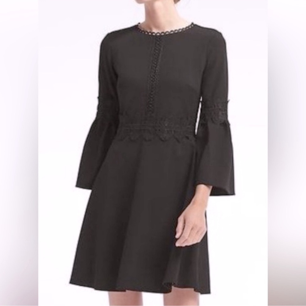 Banana Republic Bell Sleeve Dress Size 14